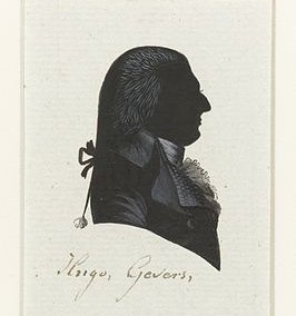 Portret van Hugo Gevers.